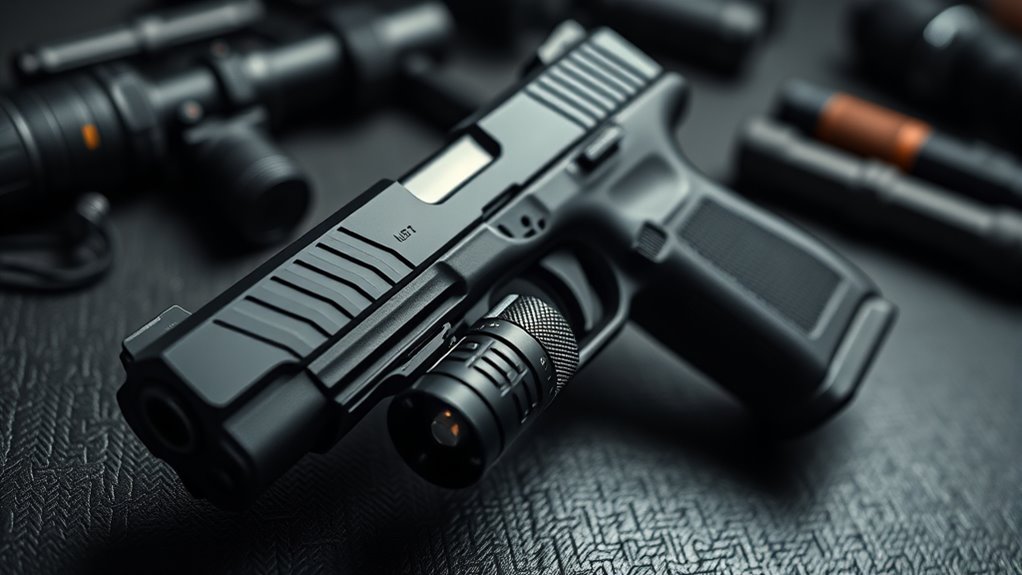 top tactical pistol flashlights