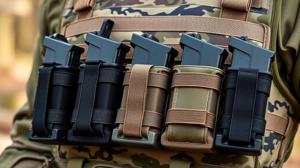 top tactical pistol mag pouches