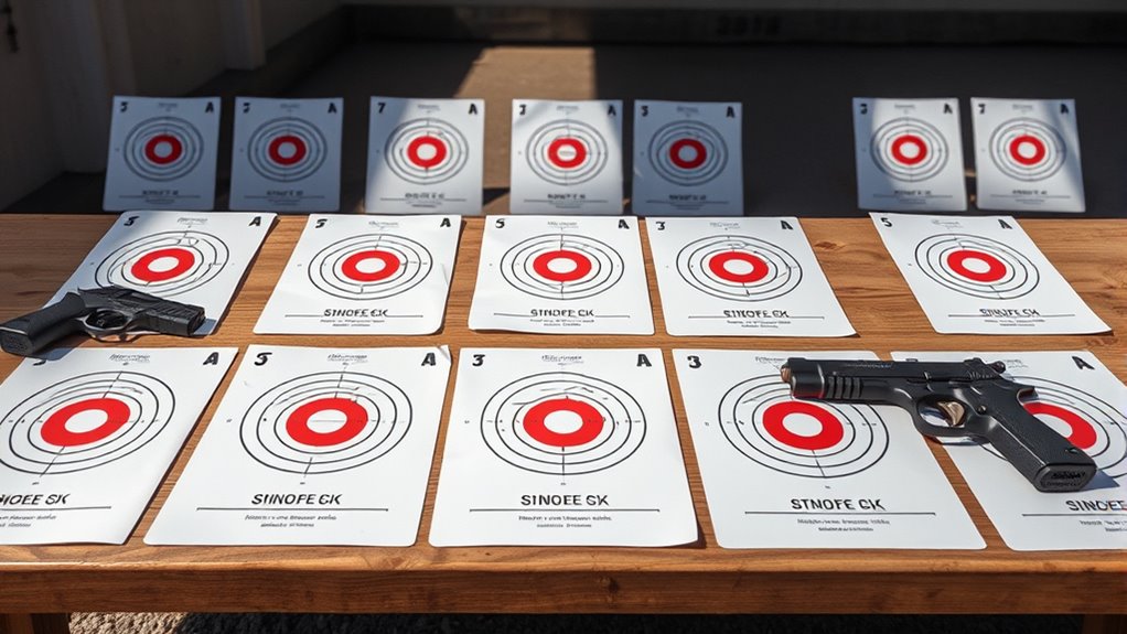 top targets for pistol practice