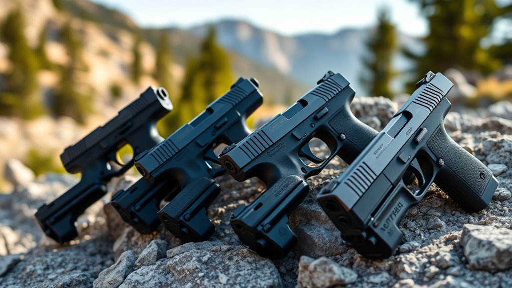 top trail trusted mountain pistols