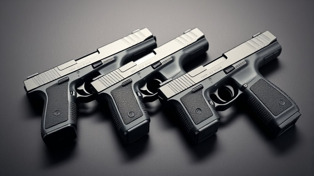 top trigger polymer pistols