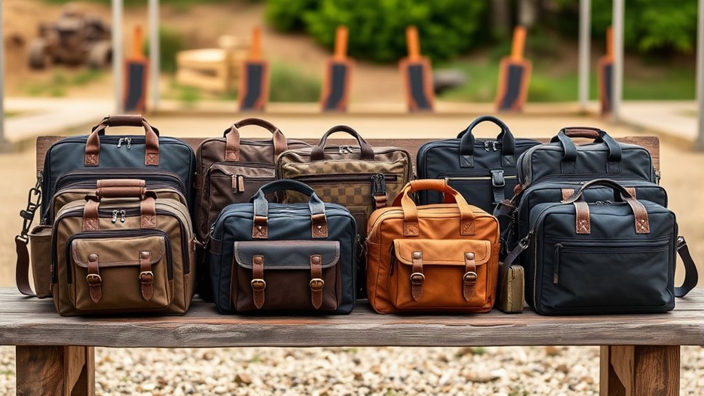 top u s pistol range bags