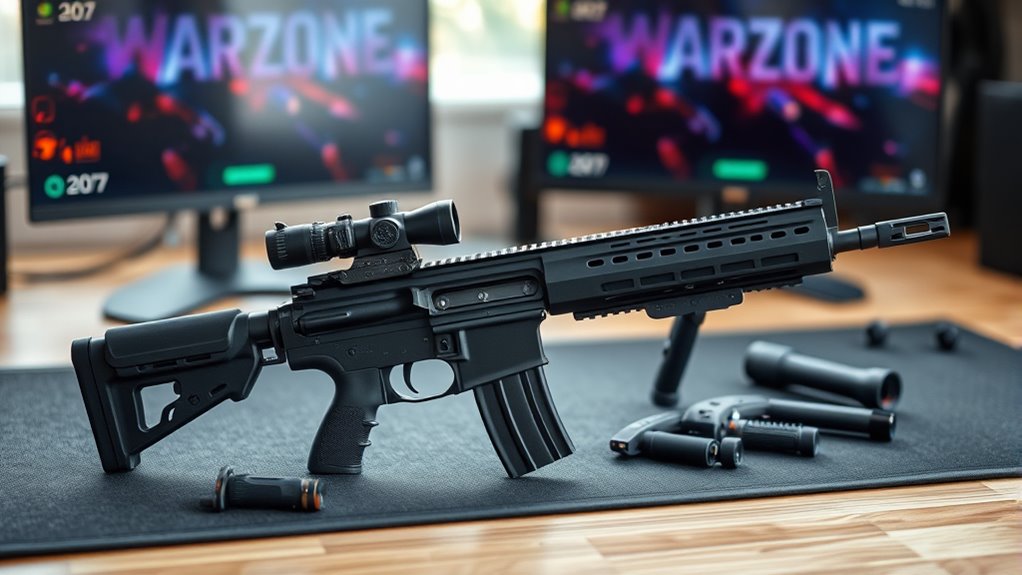 top warzone assault rifle setups
