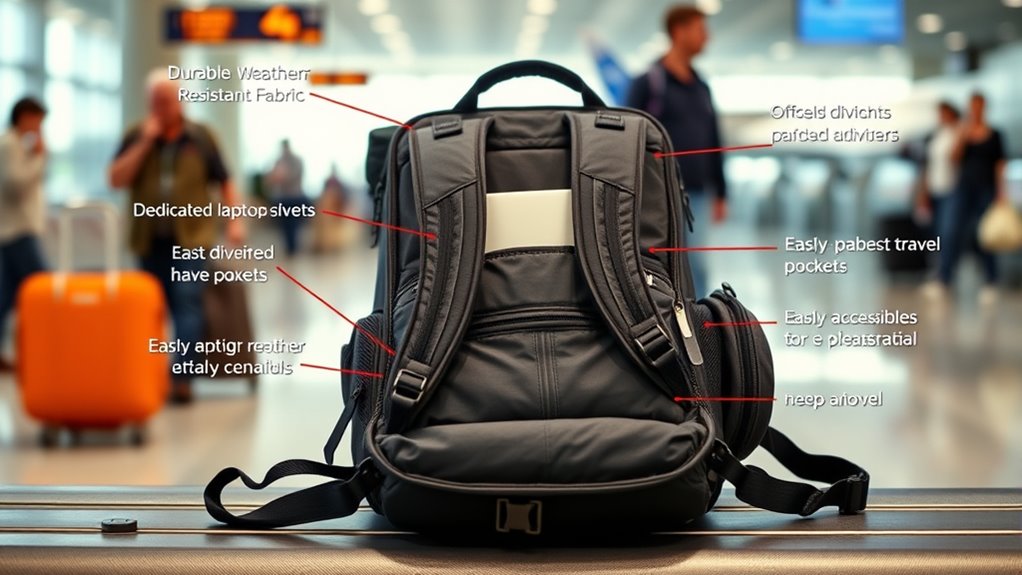 travel friendly protective camera backpack