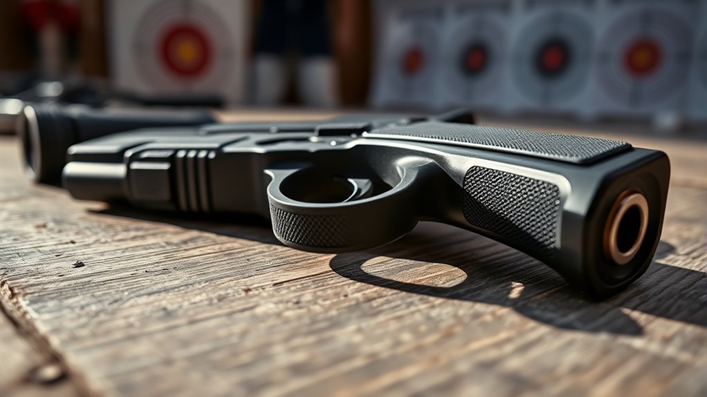 trigger pull safety grip