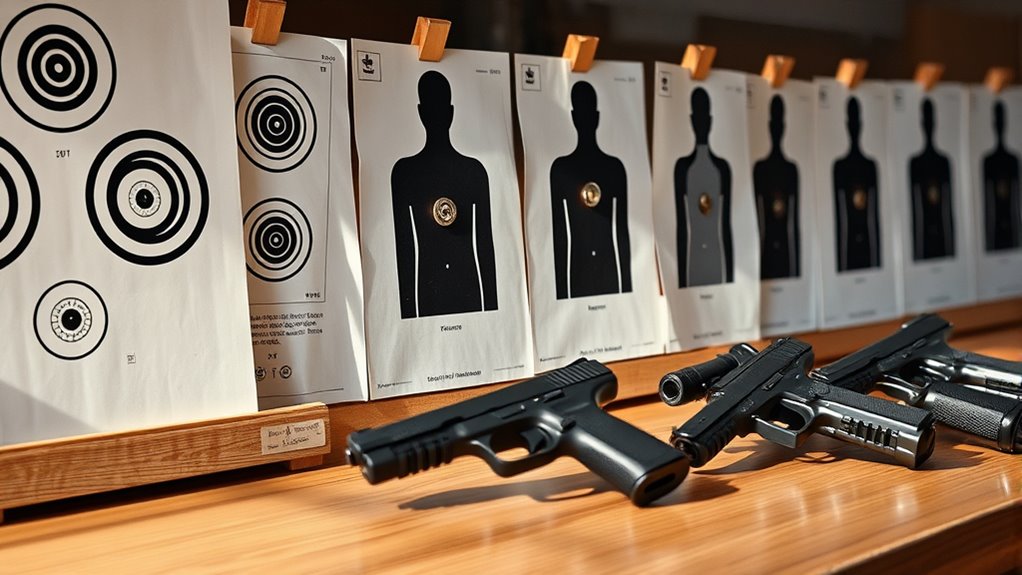 types of shooting targets