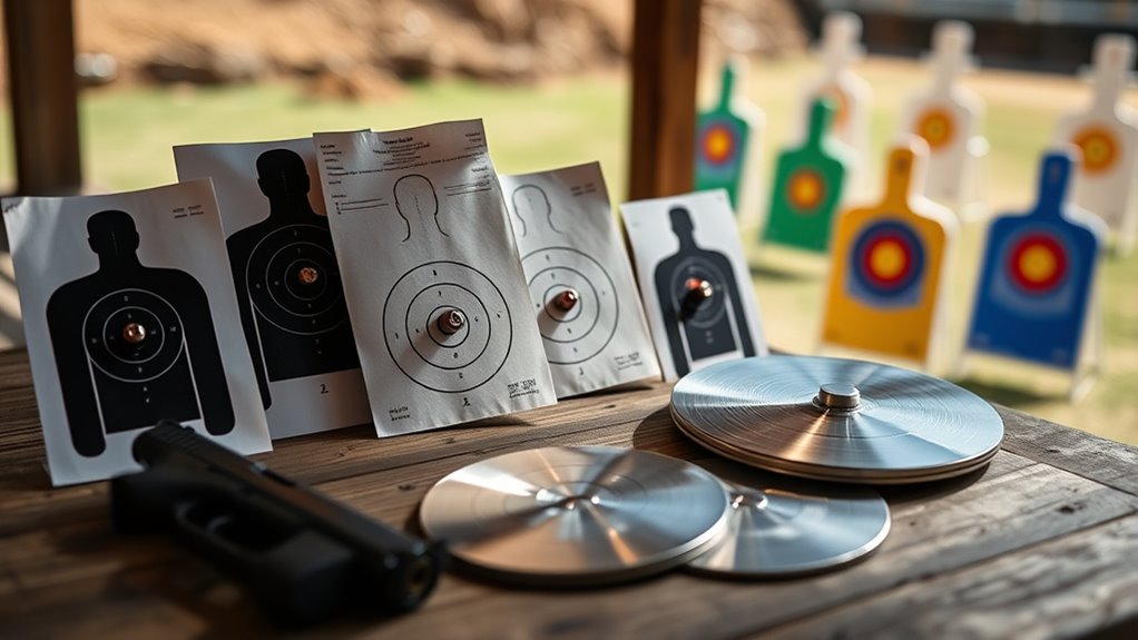 types of shooting targets