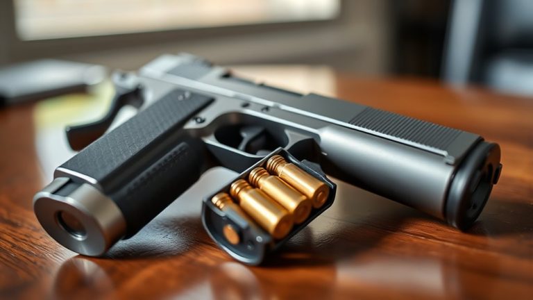 typical pistol magazine capacity