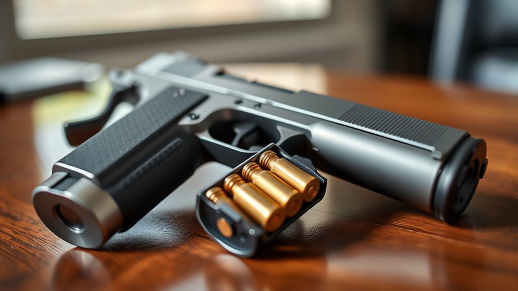 typical pistol magazine capacity