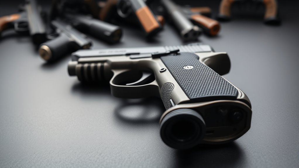 variety of pistol features