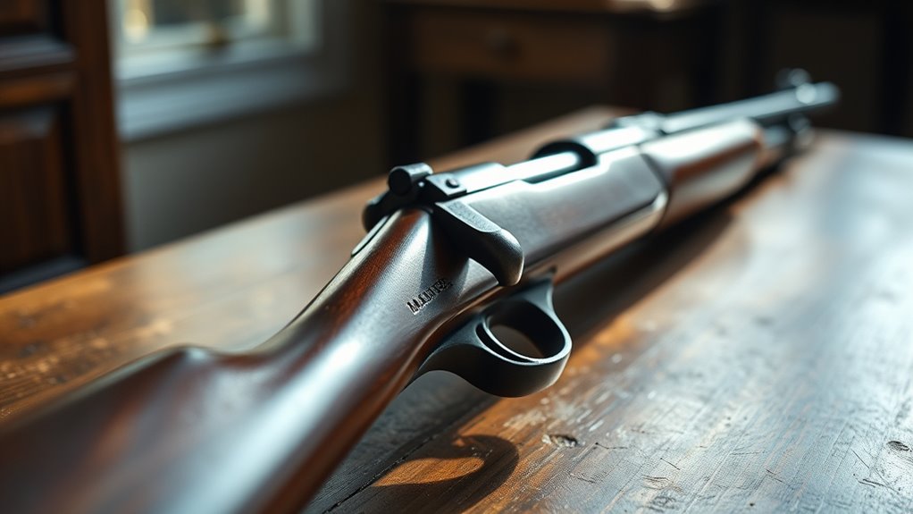 vintage untraceable bolt action rifle