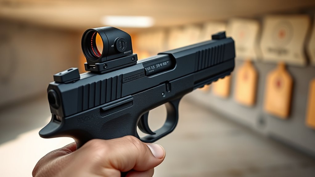 zeroing a pistol sight