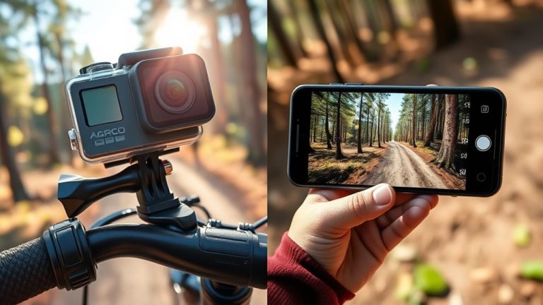 action camera vs smartphone