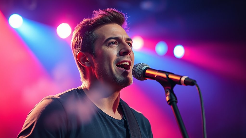 adjust camera for concert