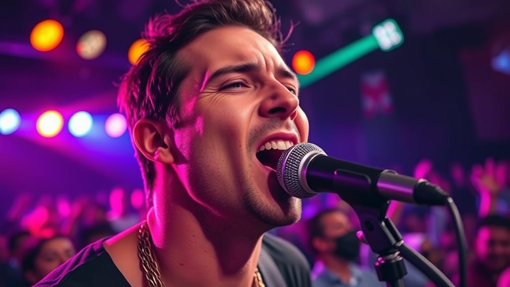 adjust settings for concert lighting