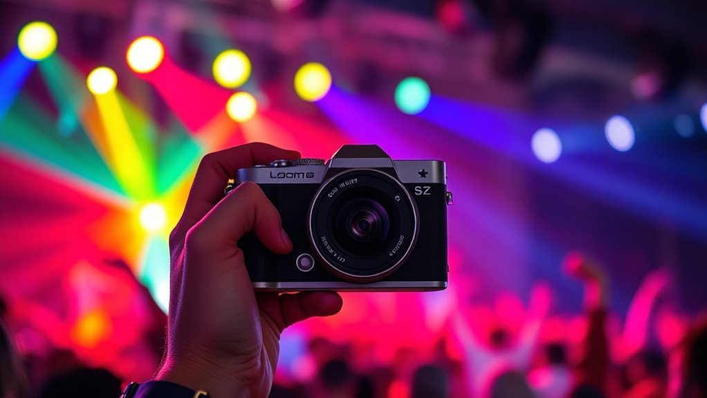 affordable concert camera features