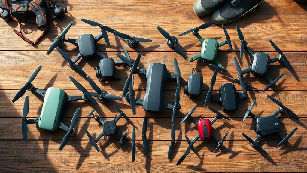 affordable drone camera features