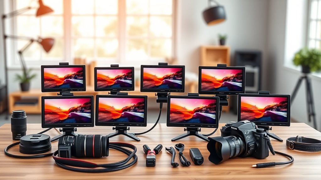 affordable high quality camera monitors