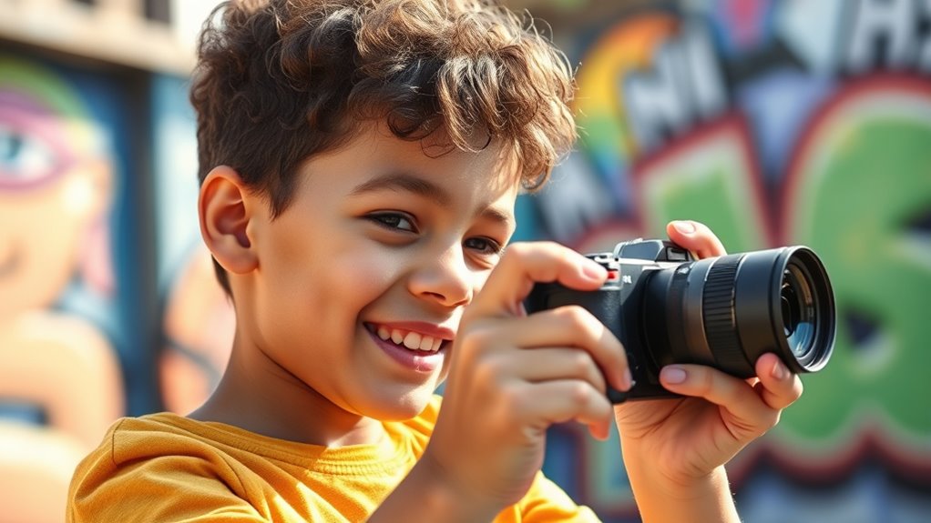 age appropriate durable camera