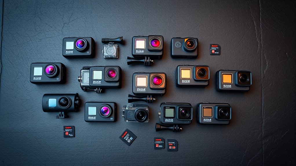 best action cameras raw