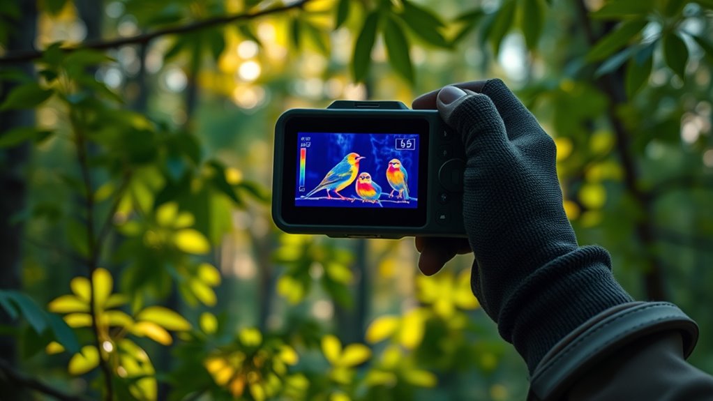 birding thermal camera features