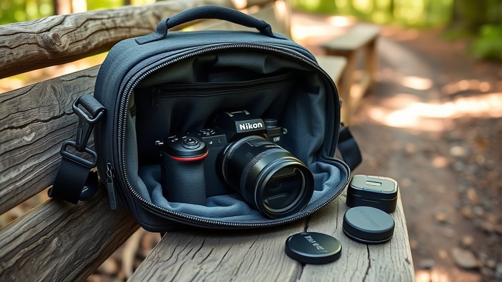 camera bag size protection storage