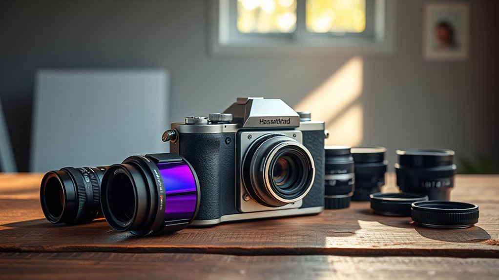 camera features and accessories