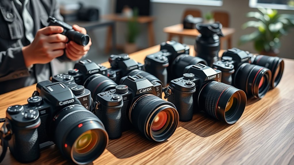 camera features and accessories