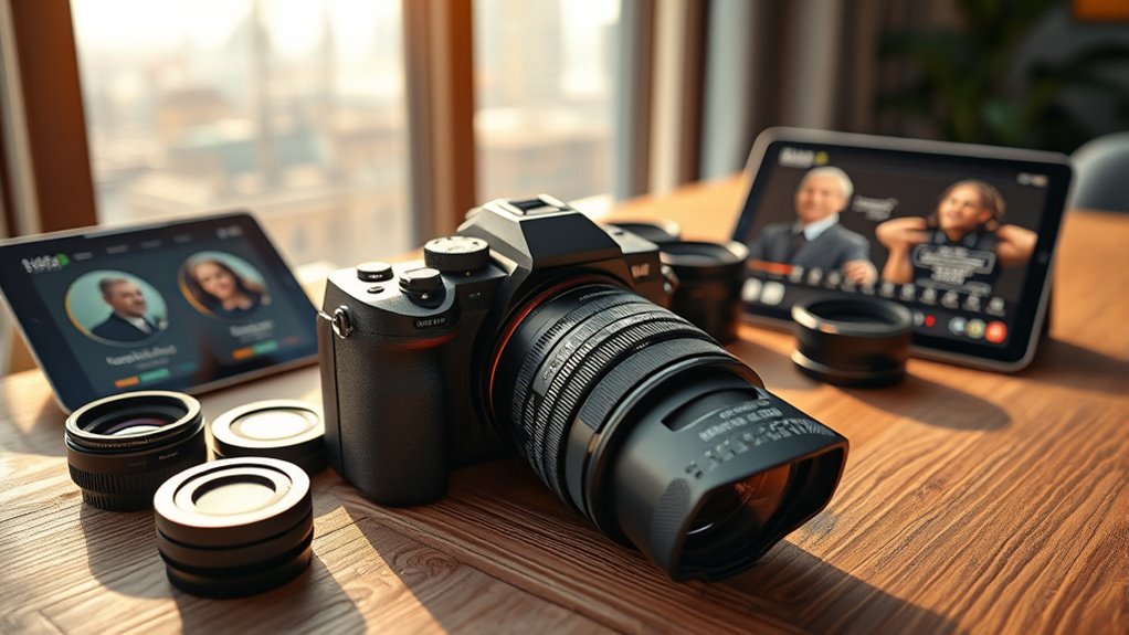 camera features and battery