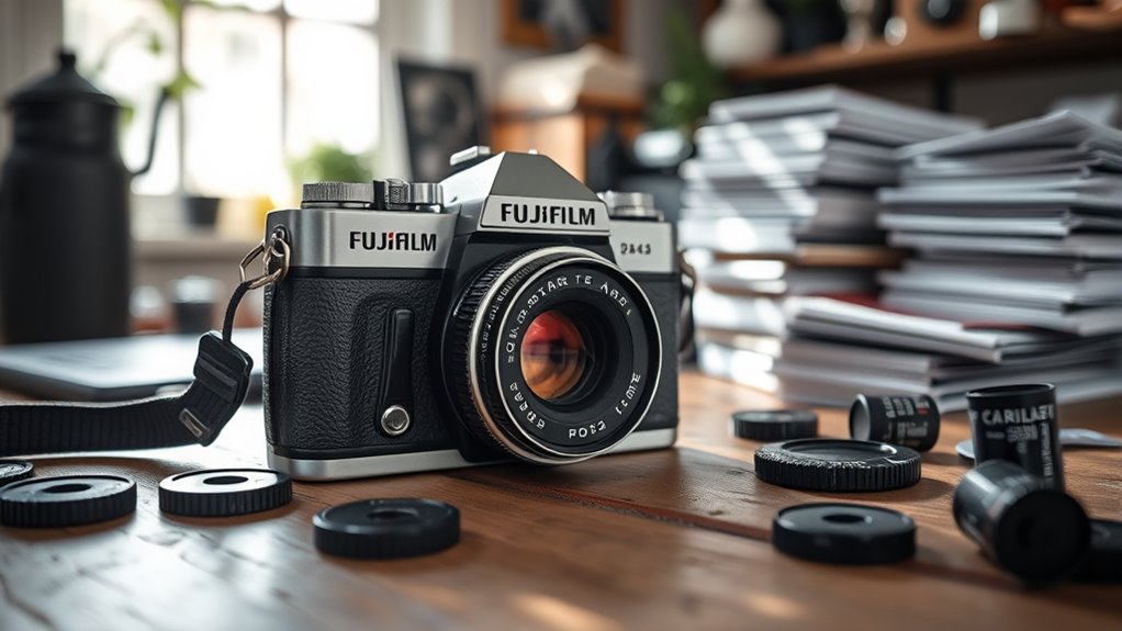 camera features and film supplies