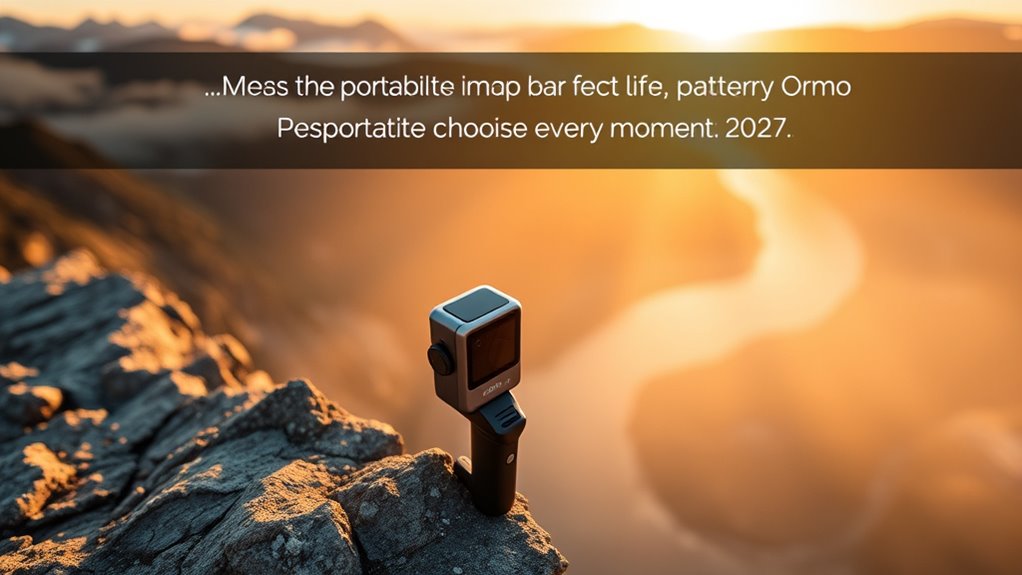 camera features and portability