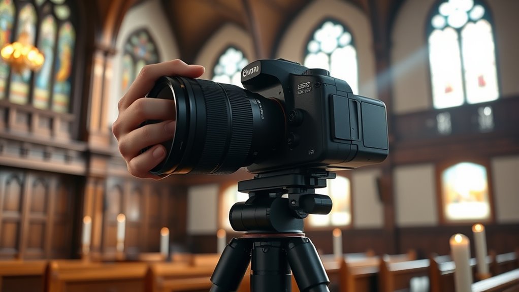 camera features for church photography
