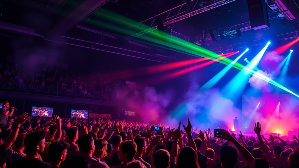 camera features for concerts