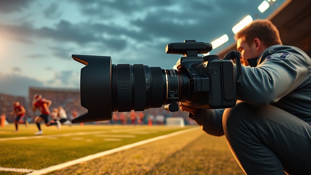 camera features for football