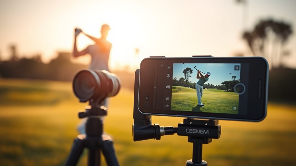 camera features for golf