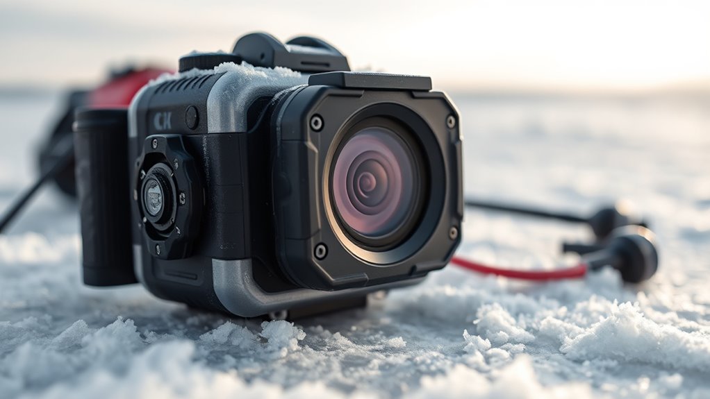 camera features for ice fishing