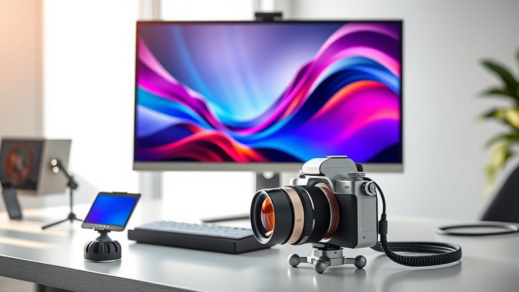 camera features for monitors