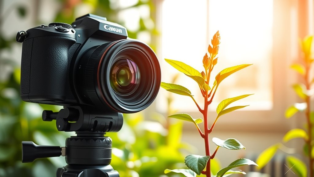 camera features for plant growth