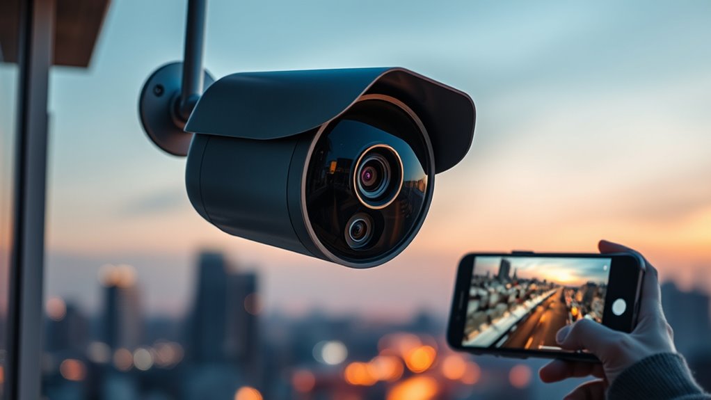 camera features for remote viewing
