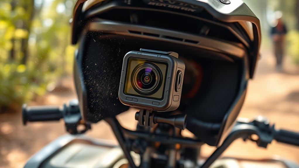 camera features for rugged riding