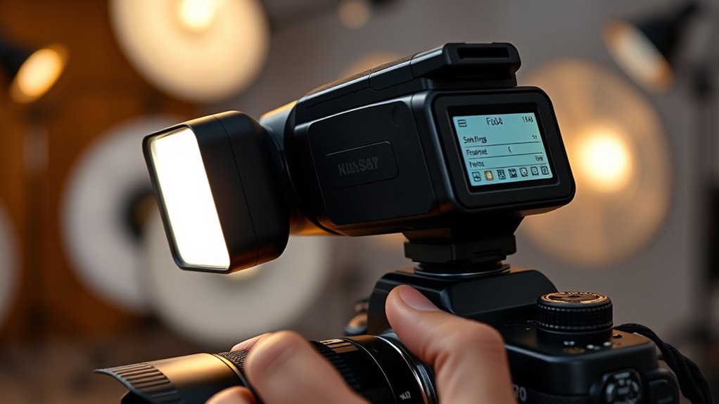 camera flash compatibility and portability