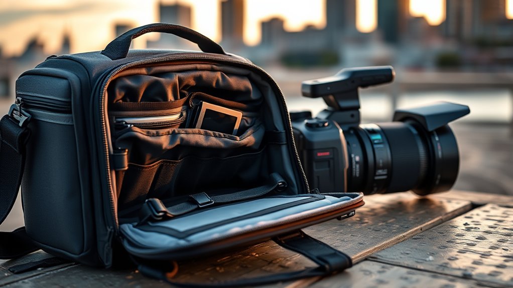 camera gear protection and comfort