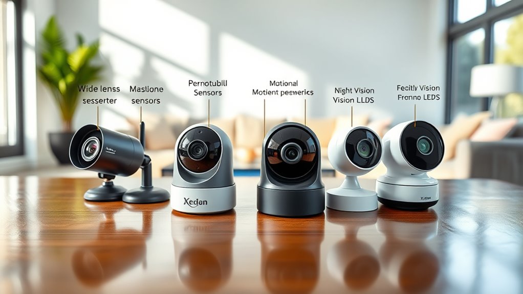 camera resolution and features