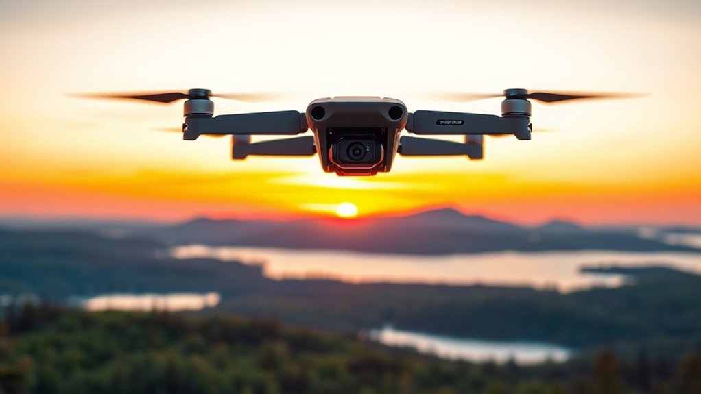 camera resolution and flight time