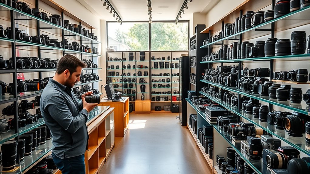 camera selection and policies