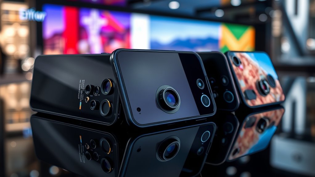 camera sensor lens stabilization
