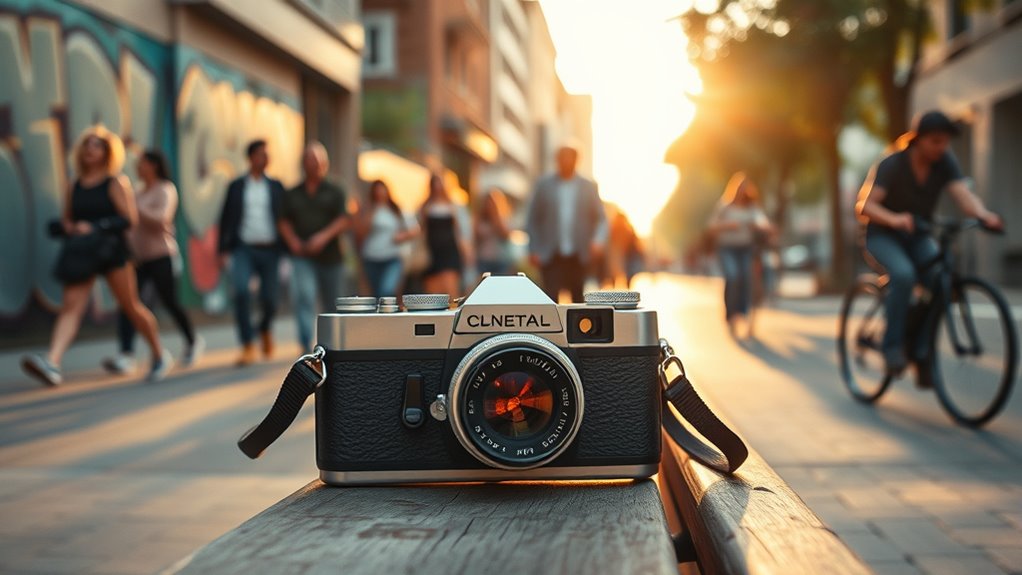 camera size controls lenses