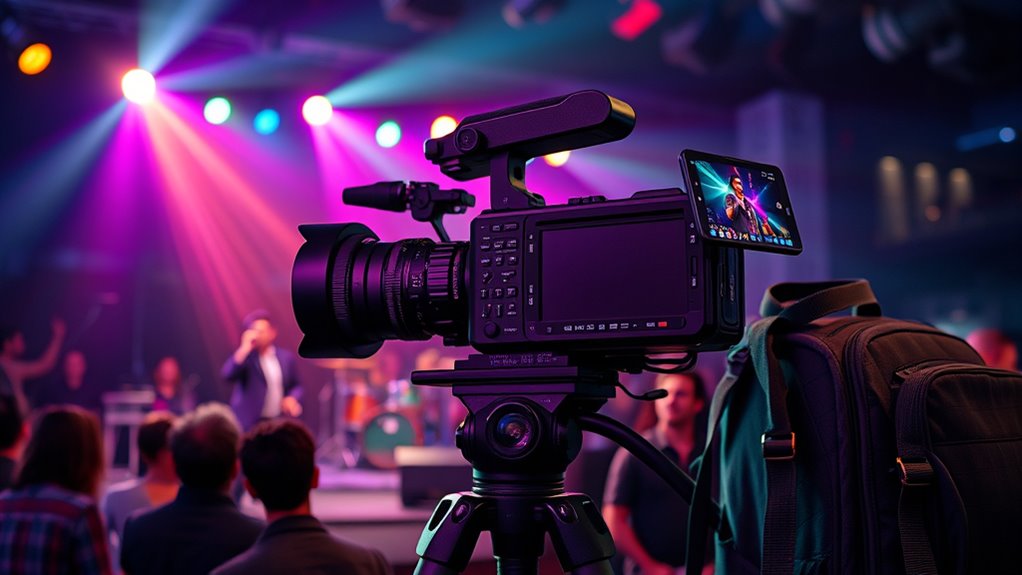 camera specs for live music