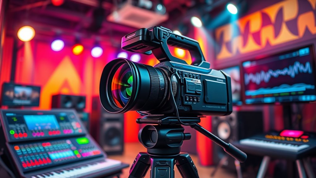 camera specs for music videos