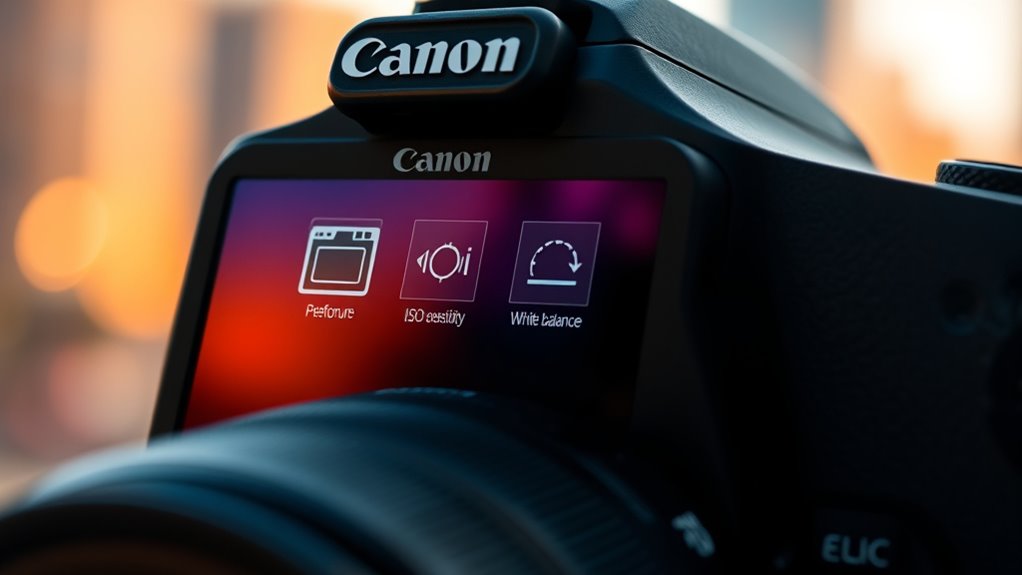 canon camera settings guide